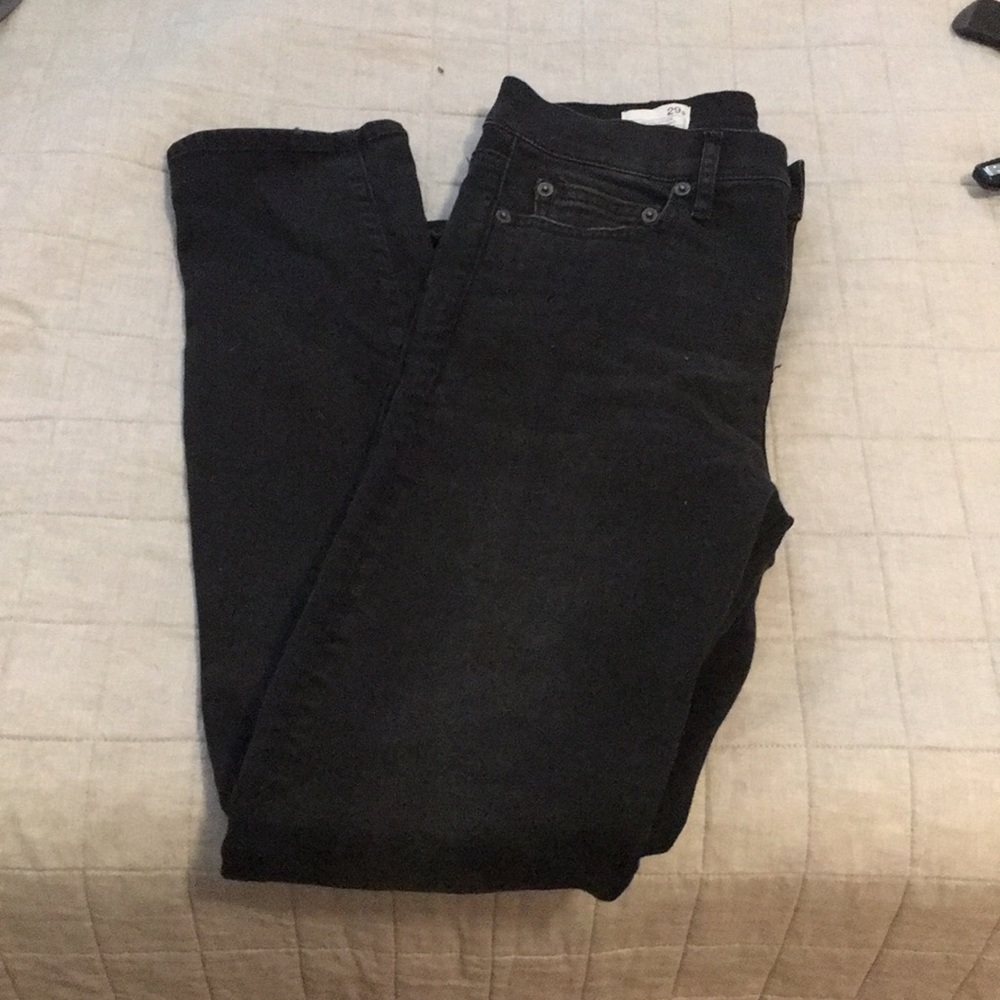 High waisted black jeans. GAP